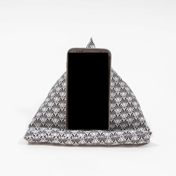 Coussin de visio de face avec téléphone