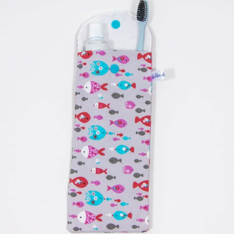Étui brosse à dents « Les petits poissons »