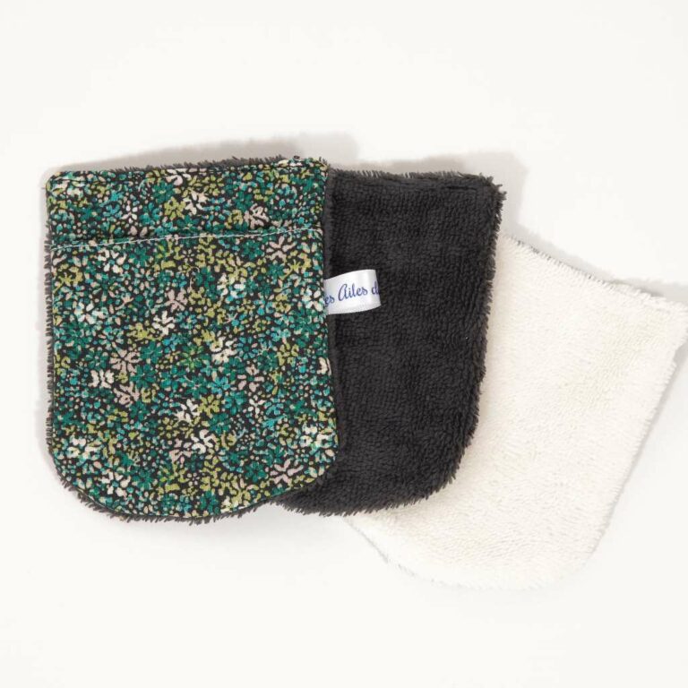 Lot de gants débarbouillette « Champêtre »