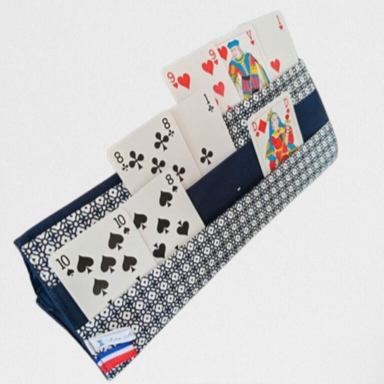 Support de carte à jouer « Motif Chemise »