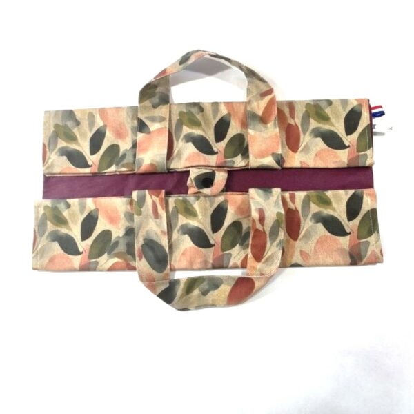 Sac à tarte replié au format rectangle type plat à cake