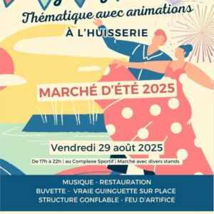Marché d’été L’Huisserie 2025