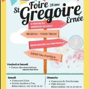 Foire de la Saint Gregoire 2025