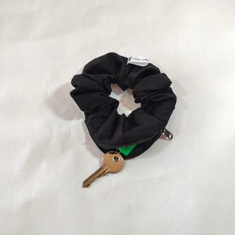 Chouchou zippé « Noir »
