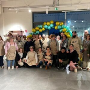 Photos des artisans de la boutique des artisans LAVAL jour de l'inauguration